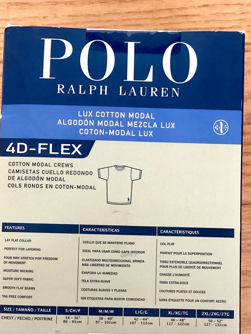 3-pack box of Polo Ralph Lauren Men's New